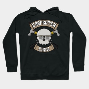 Carpenters crew Jolly Roger pirate flag Hoodie